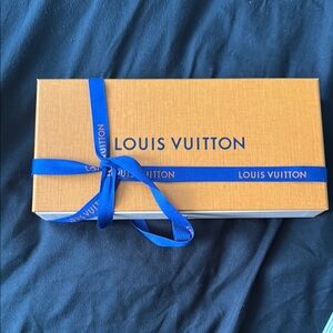 Louis Vuitton Box with Blue Ribbon